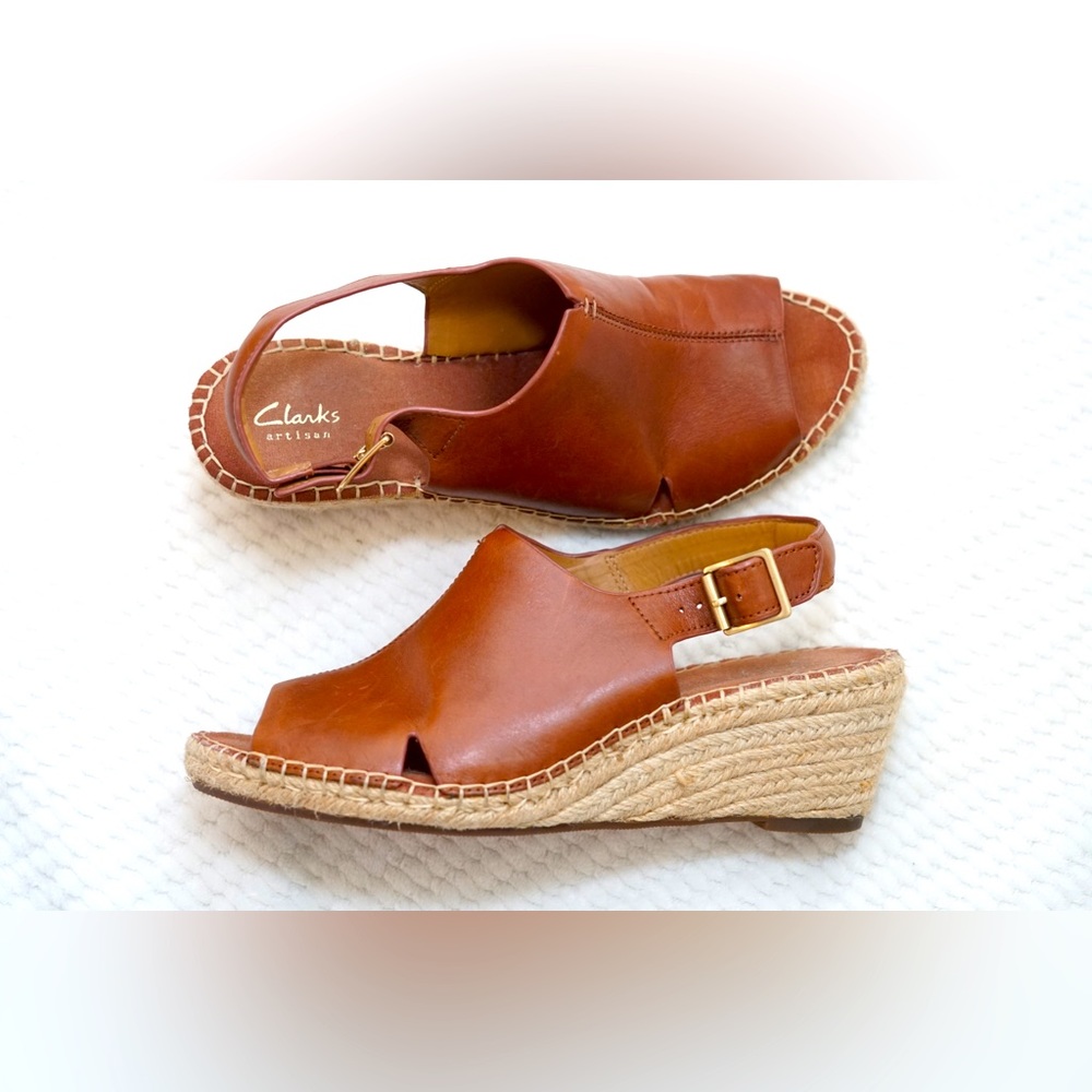 Clarks Artisan women’s wedge shoes - Picture 1 of 3